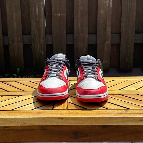 Nike Dunk Low EMB 75th anniversary bulls shoes size 10 men’s - Picture 2 of 14